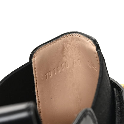 Gucci Calfskin Magnum Combat Boots 40 Black 8 of 10
