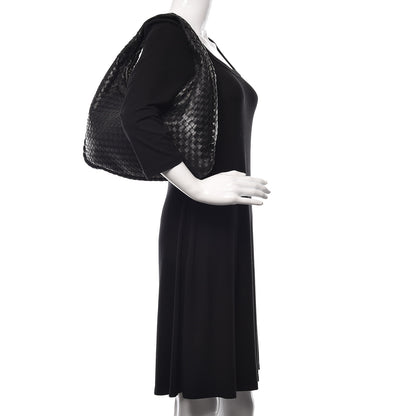 Bottega Veneta Nappa Intrecciato Medium Veneta Hobo Black 2 of 12