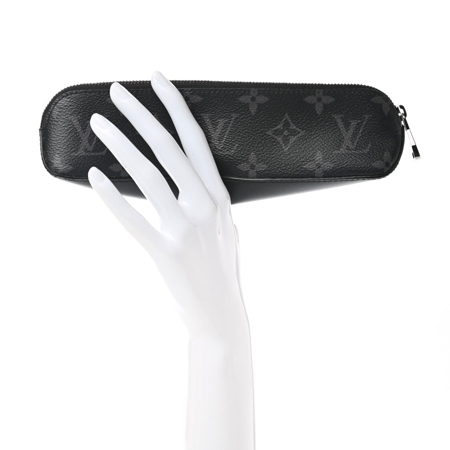 Monogram Eclipse Elizabeth Pencil Pouch Black