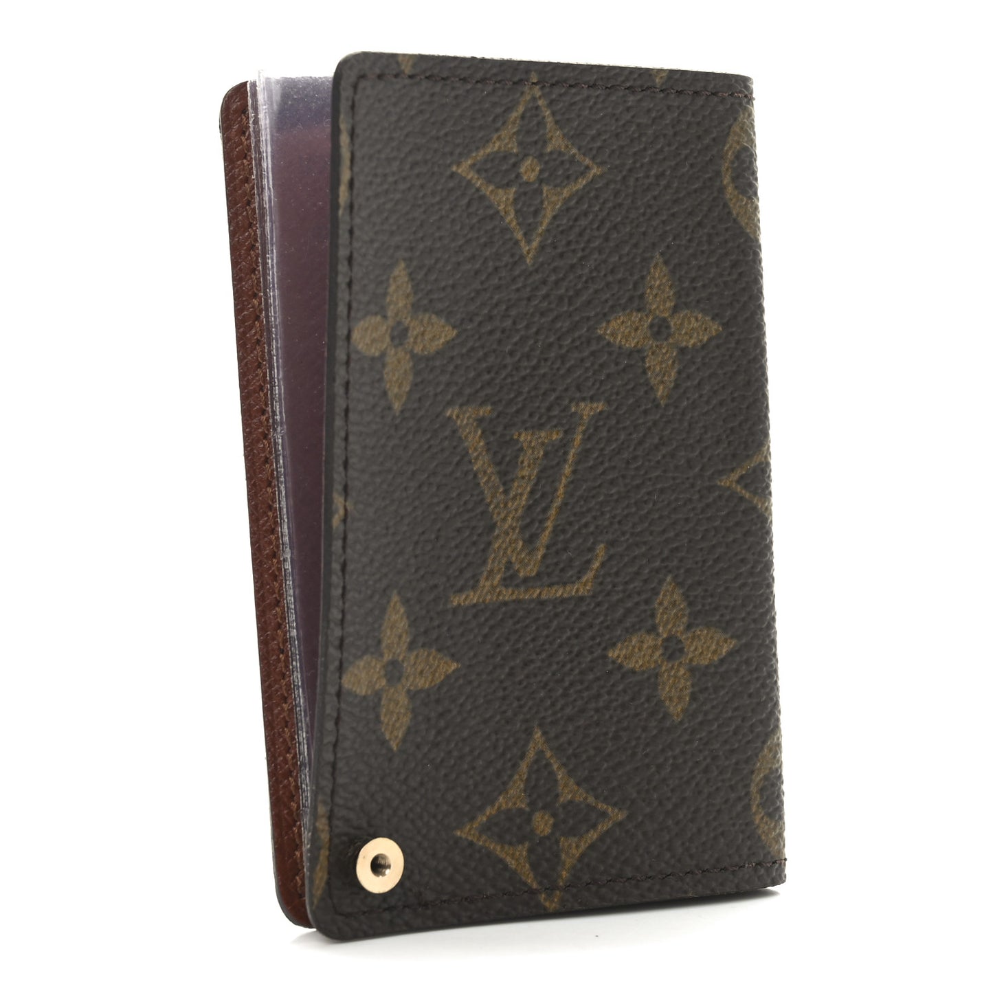 Monogram Credit Card Photo Holder