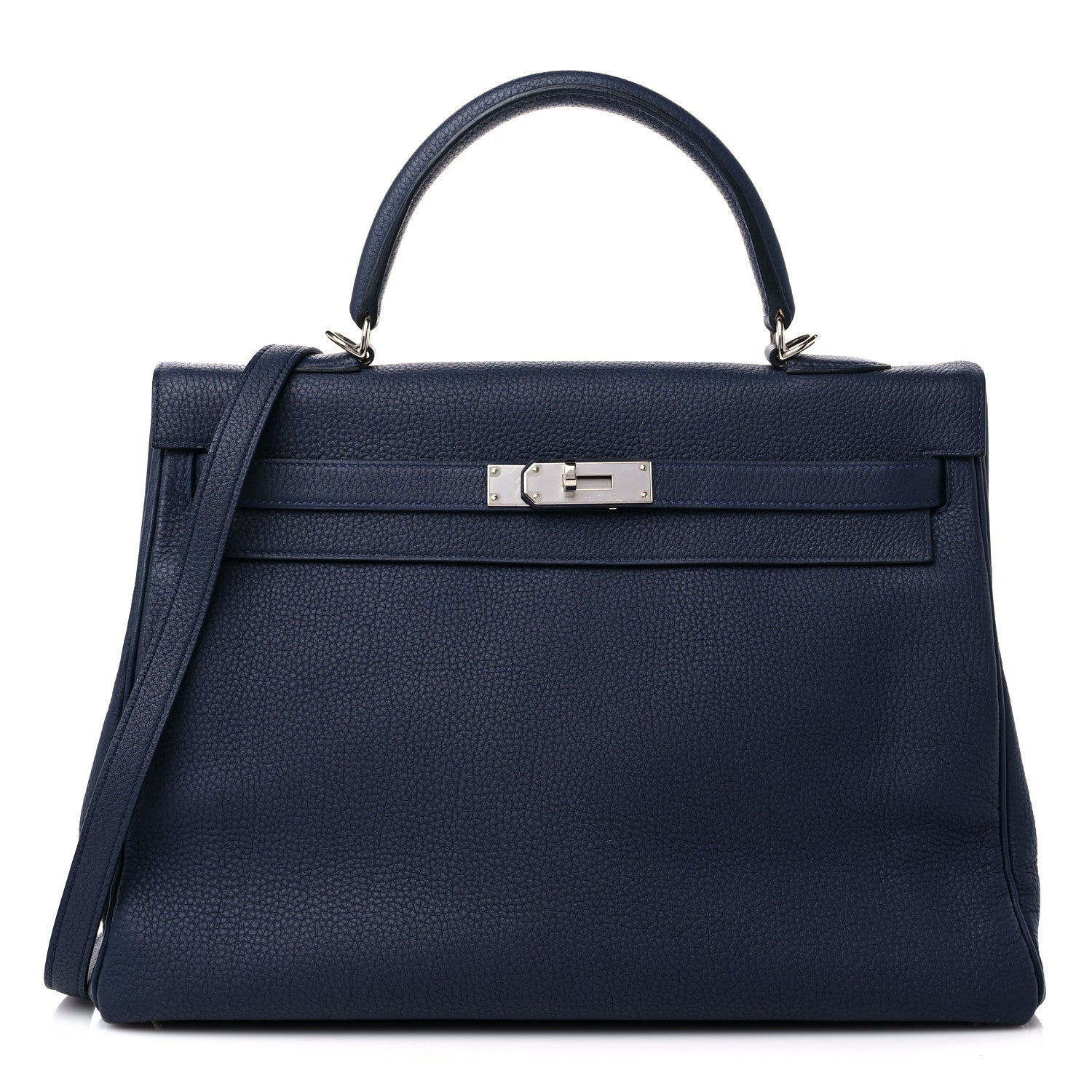 Hermes Togo Kelly Retourne 35 Bleu Nuit 1 of 16