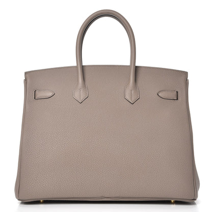 Hermes Togo Birkin 35 Gris Asphalte 30 of 34