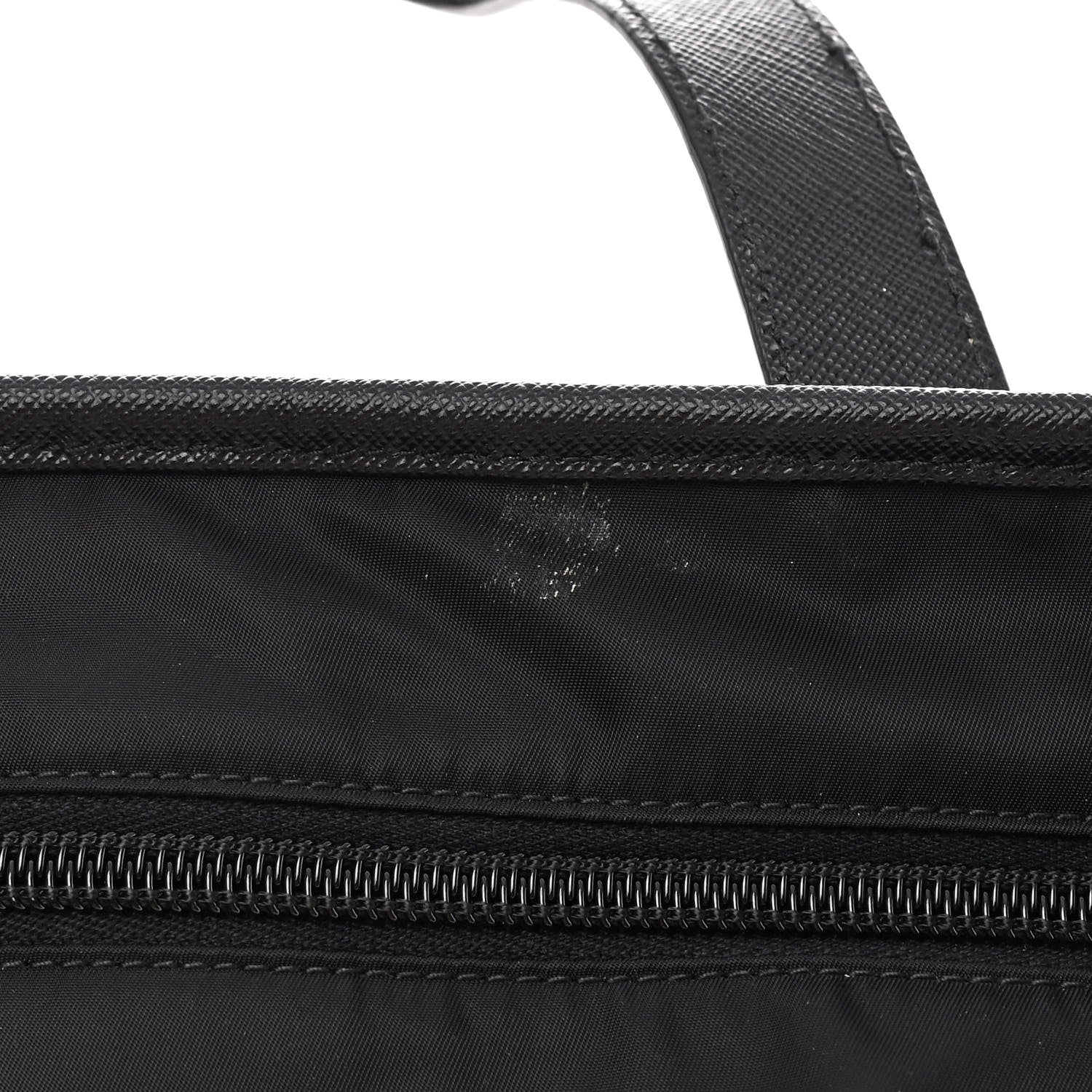 Prada Tessuto Nylon Saffiano Tote Black 13 of 13