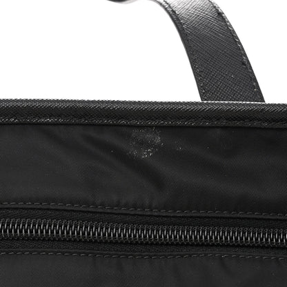 Prada Tessuto Nylon Saffiano Tote Black 13 of 13