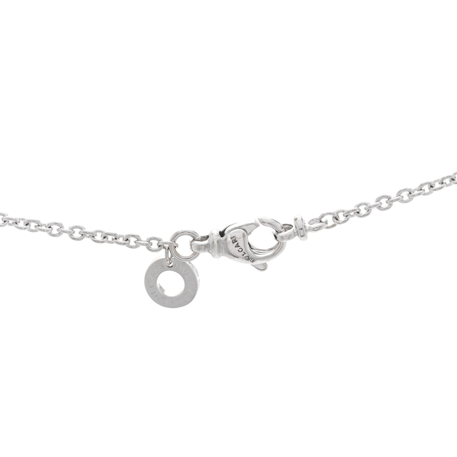 Bulgari 18K White Gold B.Zero1 Pendant Necklace 4 of 4