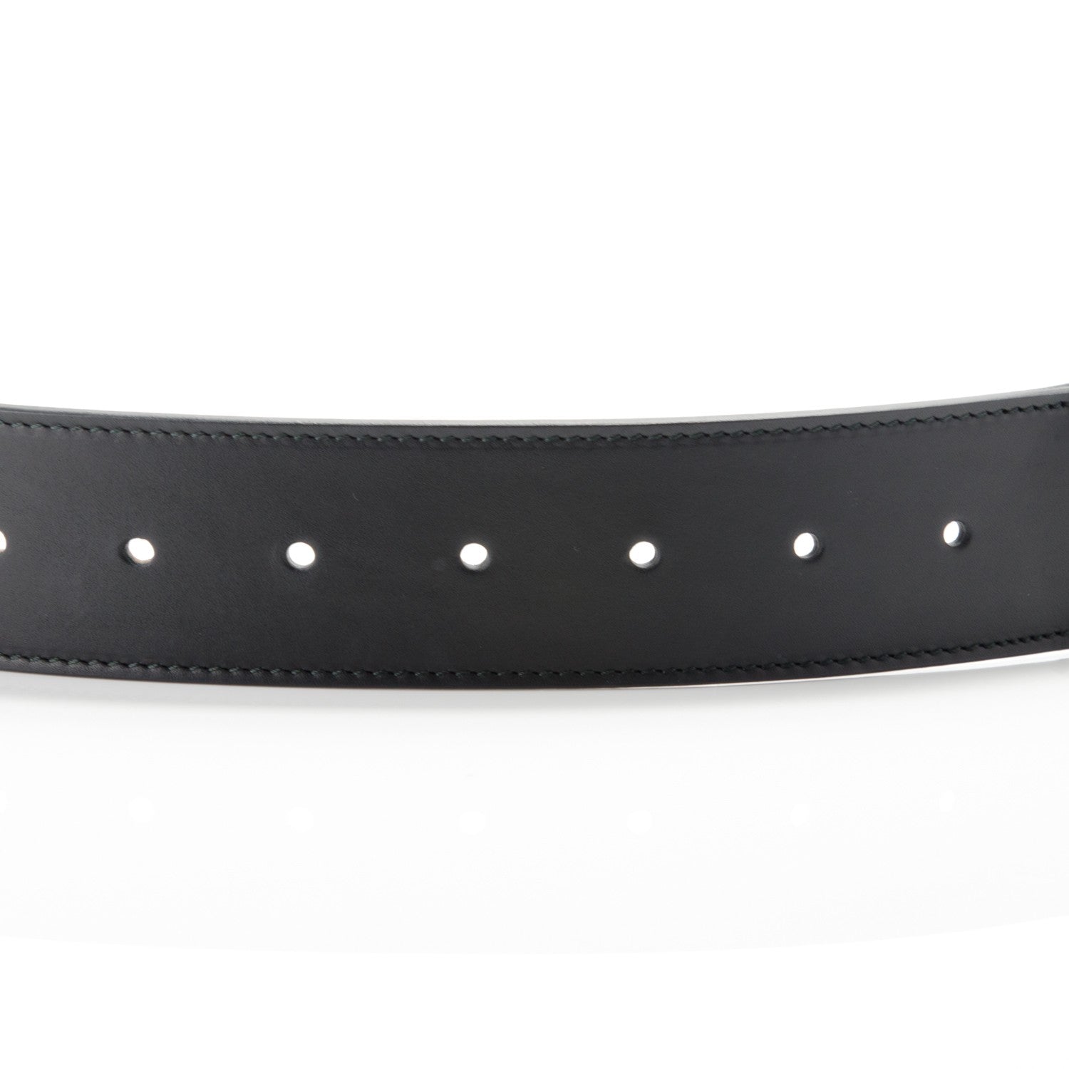 Gucci Nylon Calfskin Double G Web 40mm Belt 65 26 Green Red Black 4 of 6