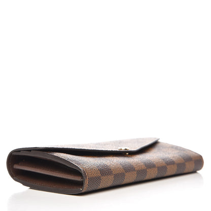 Louis Vuitton Damier Ebene Sarah Wallet NM 4 of 6