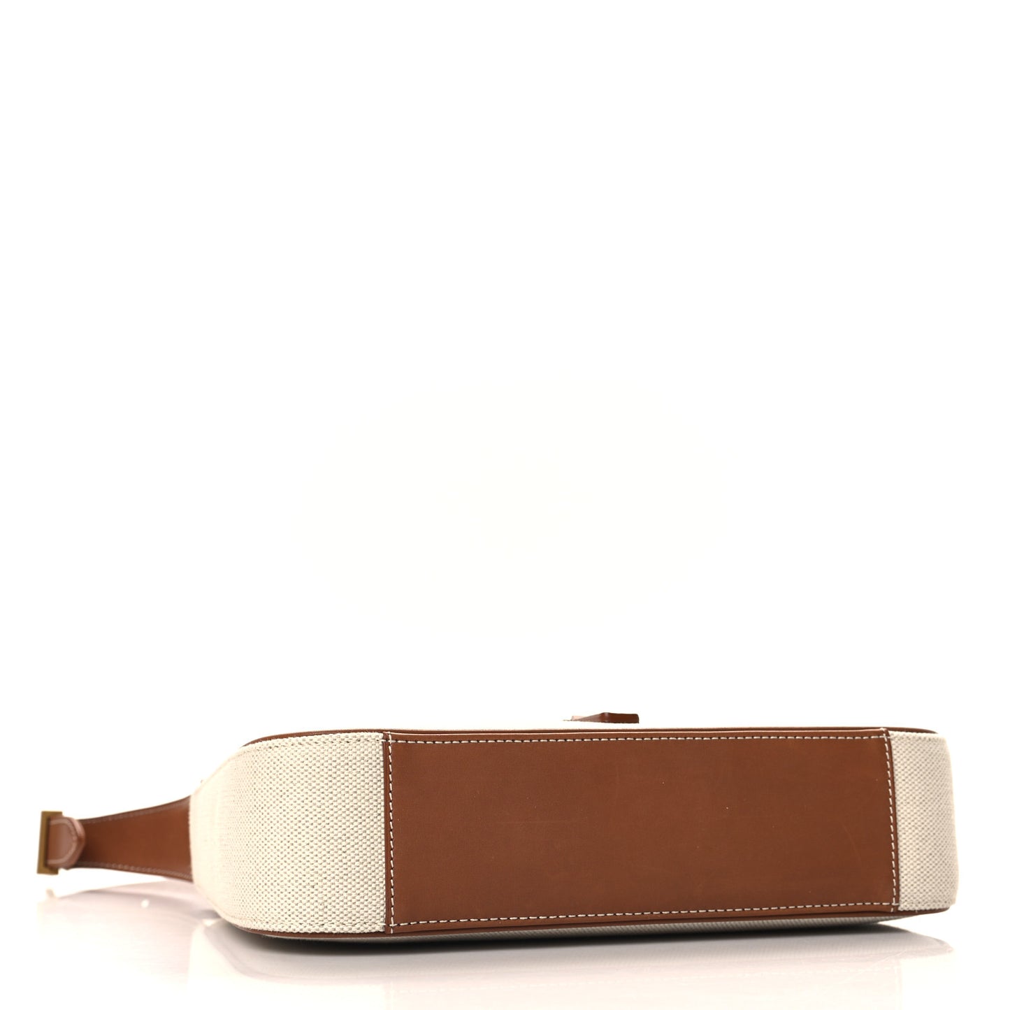 Smooth Calfskin Canvas Le 5 A 7 Hobo Natural Beige Brick
