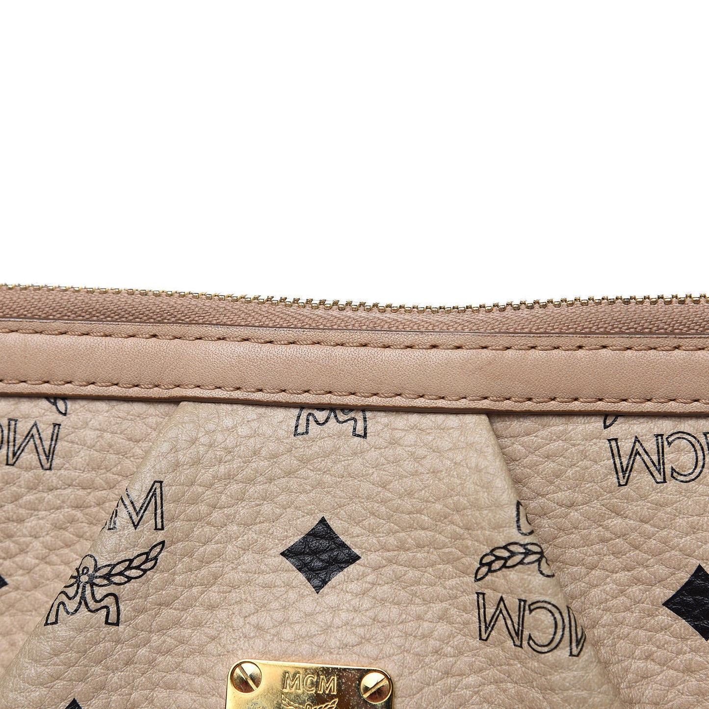 Visetos Medium Essentials Shopper Tote Beige