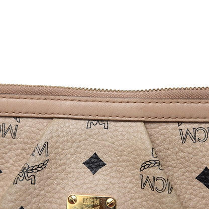 MCM Visetos Medium Essentials Shopper Tote Beige 16 of 17
