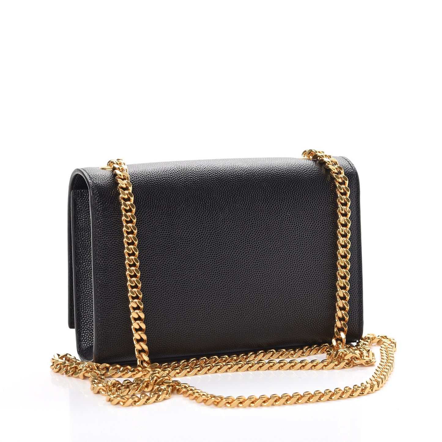 Grain De Poudre Small Monogram Kate Satchel Black