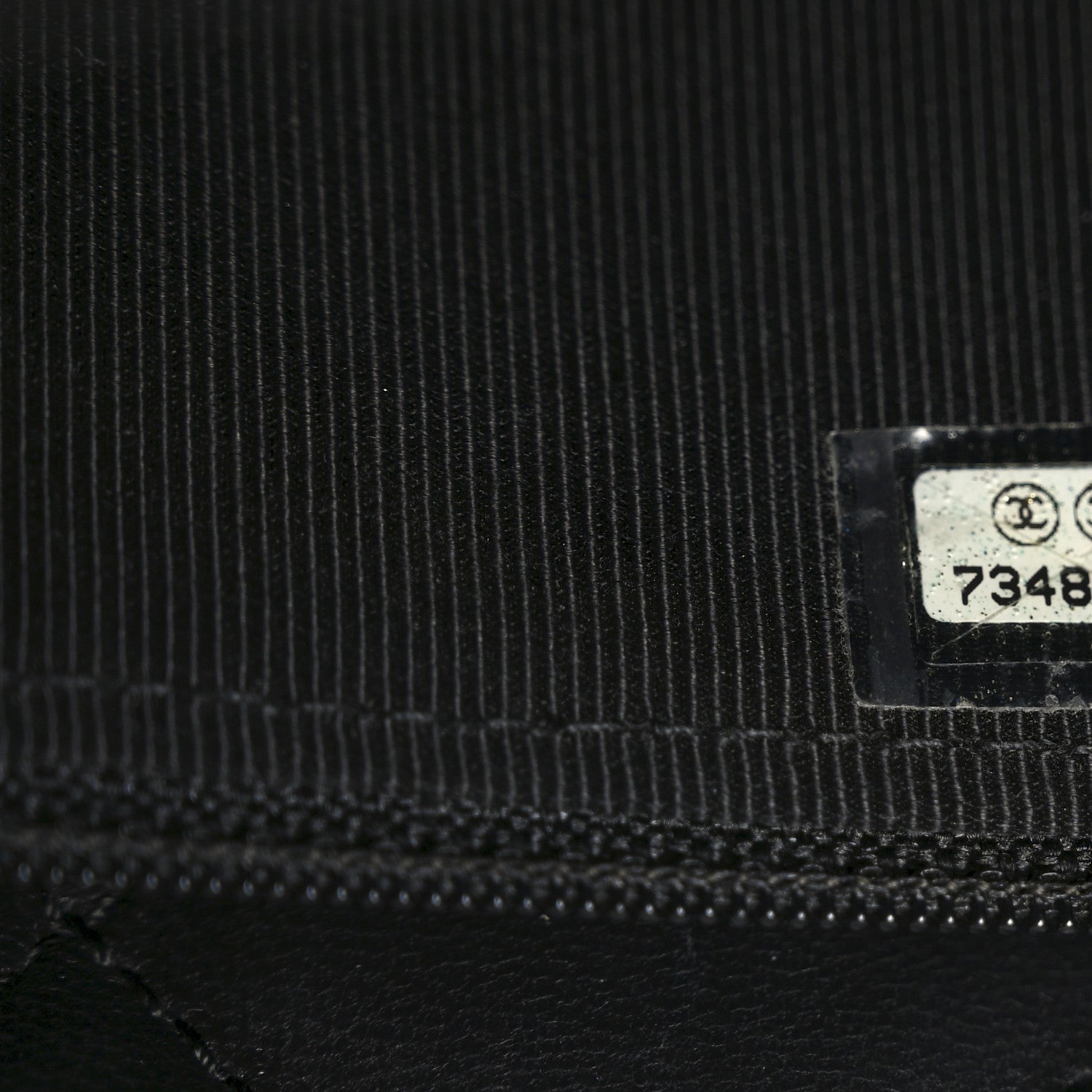 Chanel Lambskin Quilted Shoulder Bag Black 7 of 11