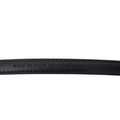 Christian Dior Calfskin Bobby CD Belt 85 Black 3 of 5