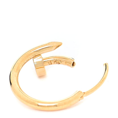 Cartier 18K Yellow Gold Juste Un Clou Single Hoop Earring 3 of 5