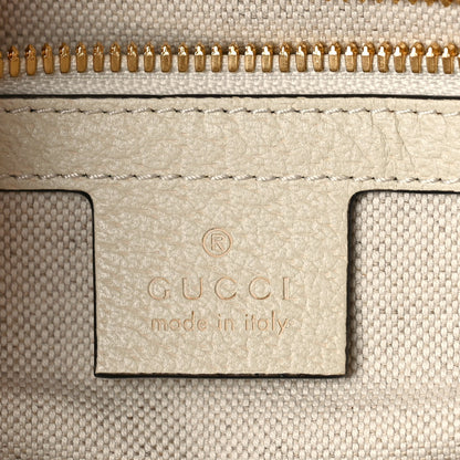 Gucci GG Supreme Monogram Flora Web Small Ophidia Day Backpack White 6 of 9