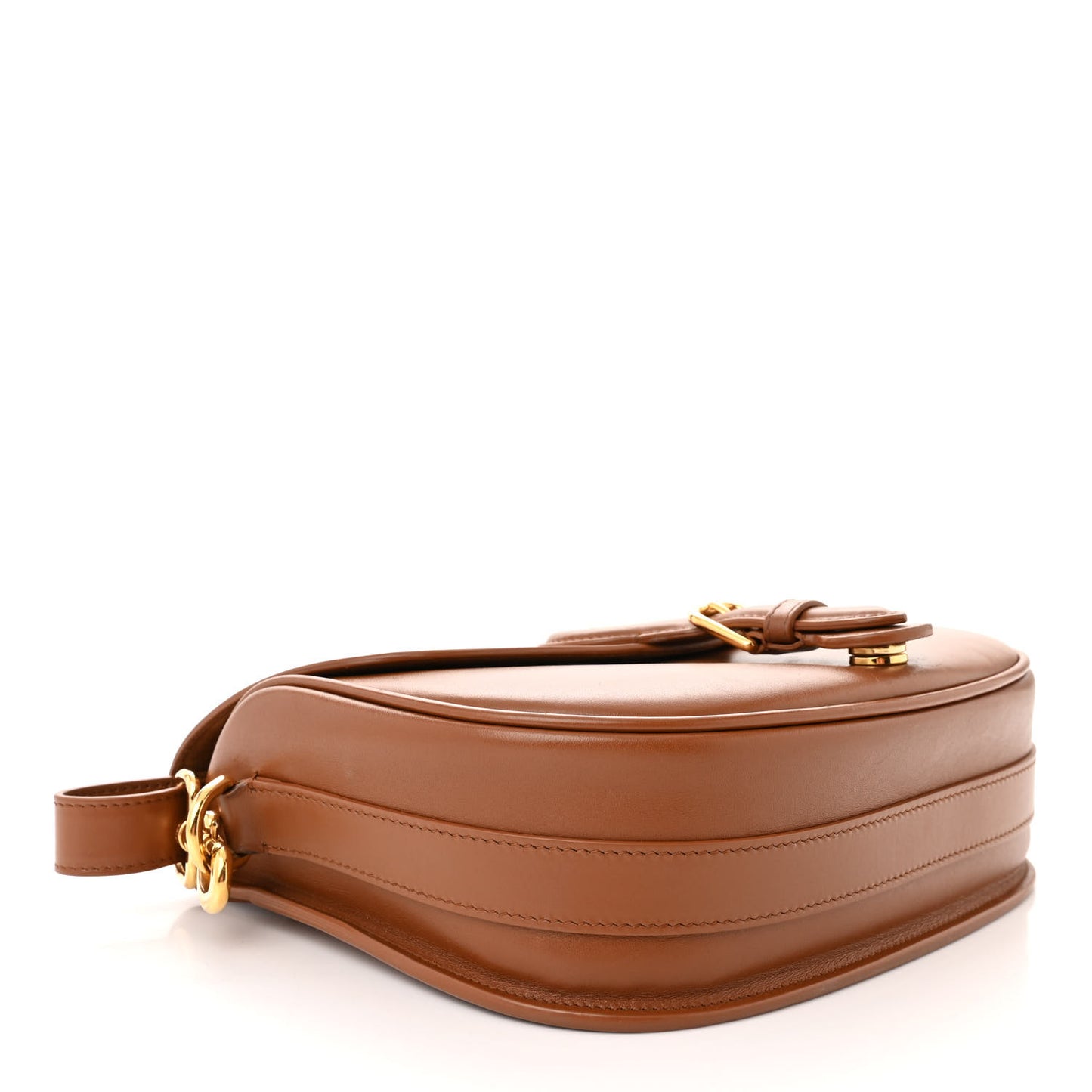 Box Calfskin Medium Bobby Flap Camel