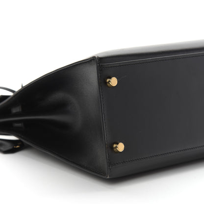 Hermes Box Kelly Sellier 32 Black 8 of 10