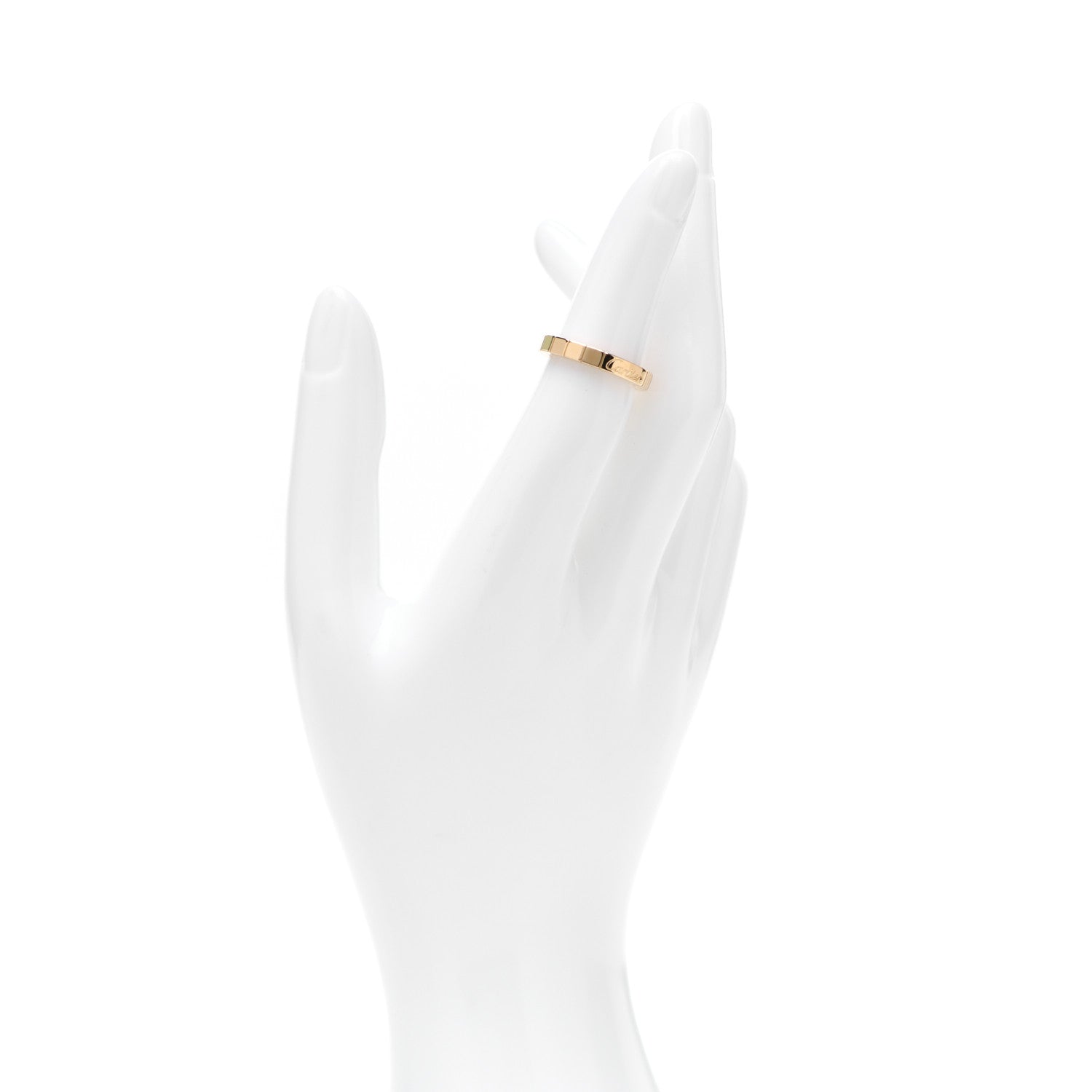 Cartier 18K Yellow Gold Lanieres Ring 48 4.5 2 of 5
