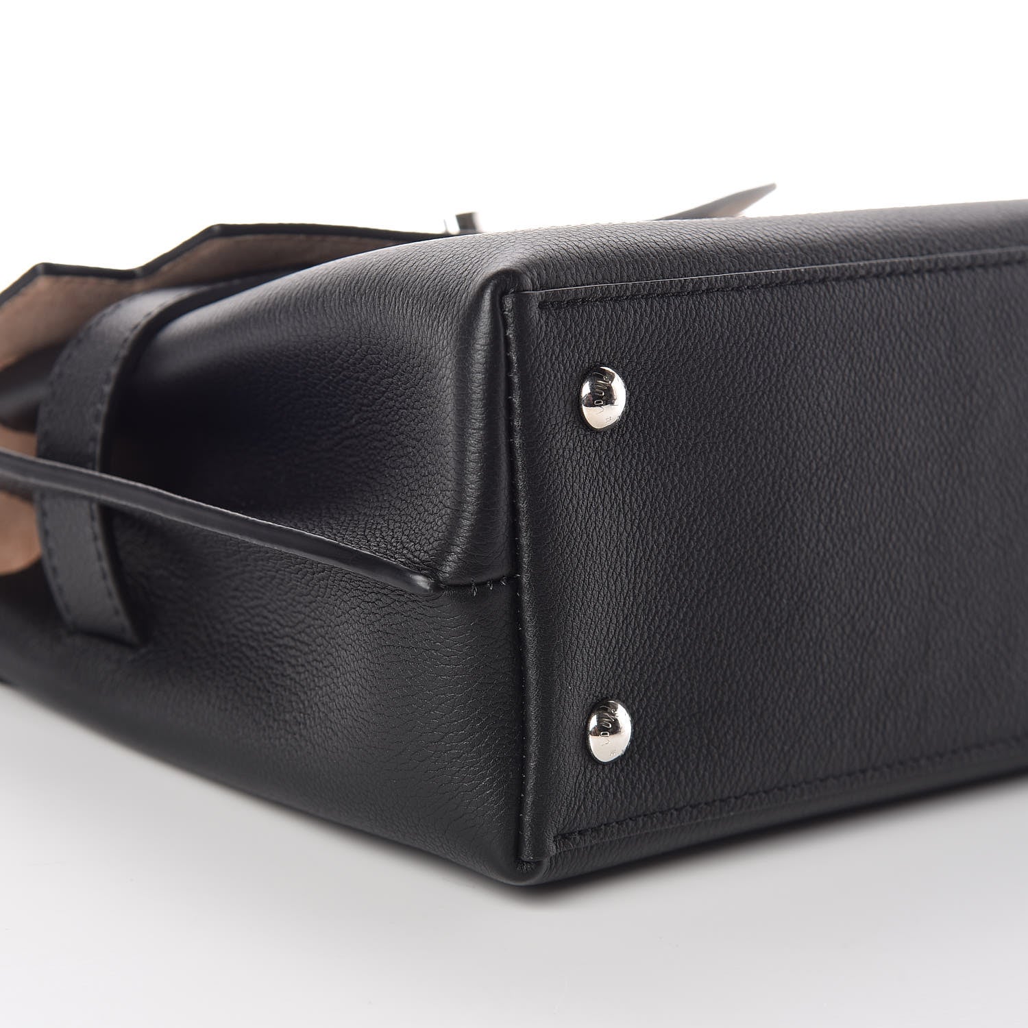 Louis Vuitton Calfskin Lockme Ever BB Black 8 of 13