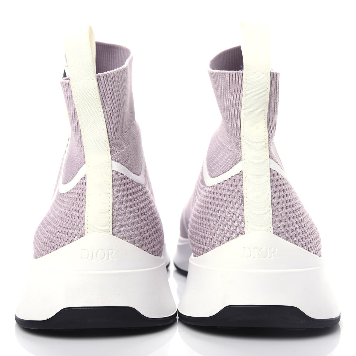 Technical Knit B25 High Top Sneakers 44 Pink