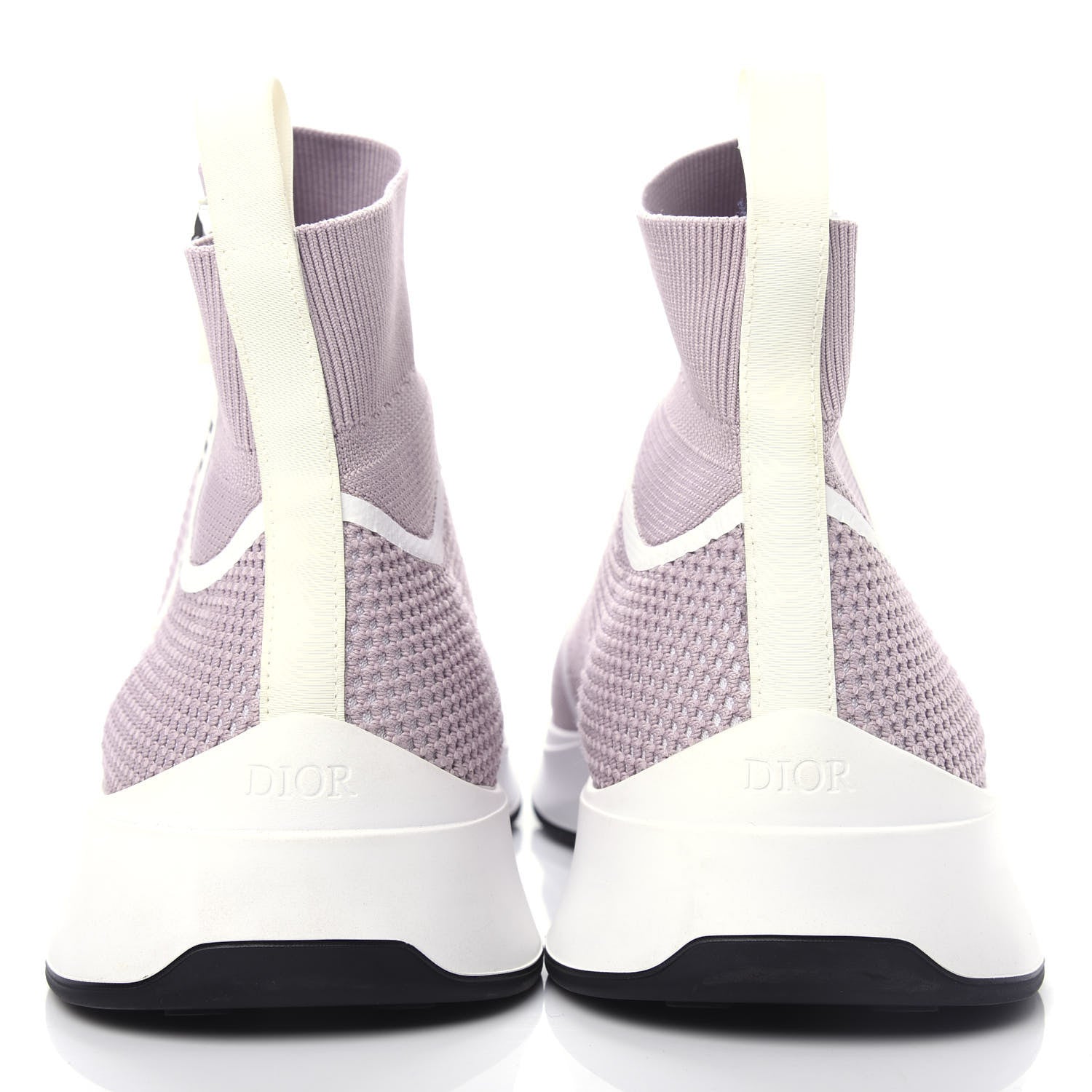 Christian Dior Technical Knit B25 High Top Sneakers 44 Pink 7 of 13