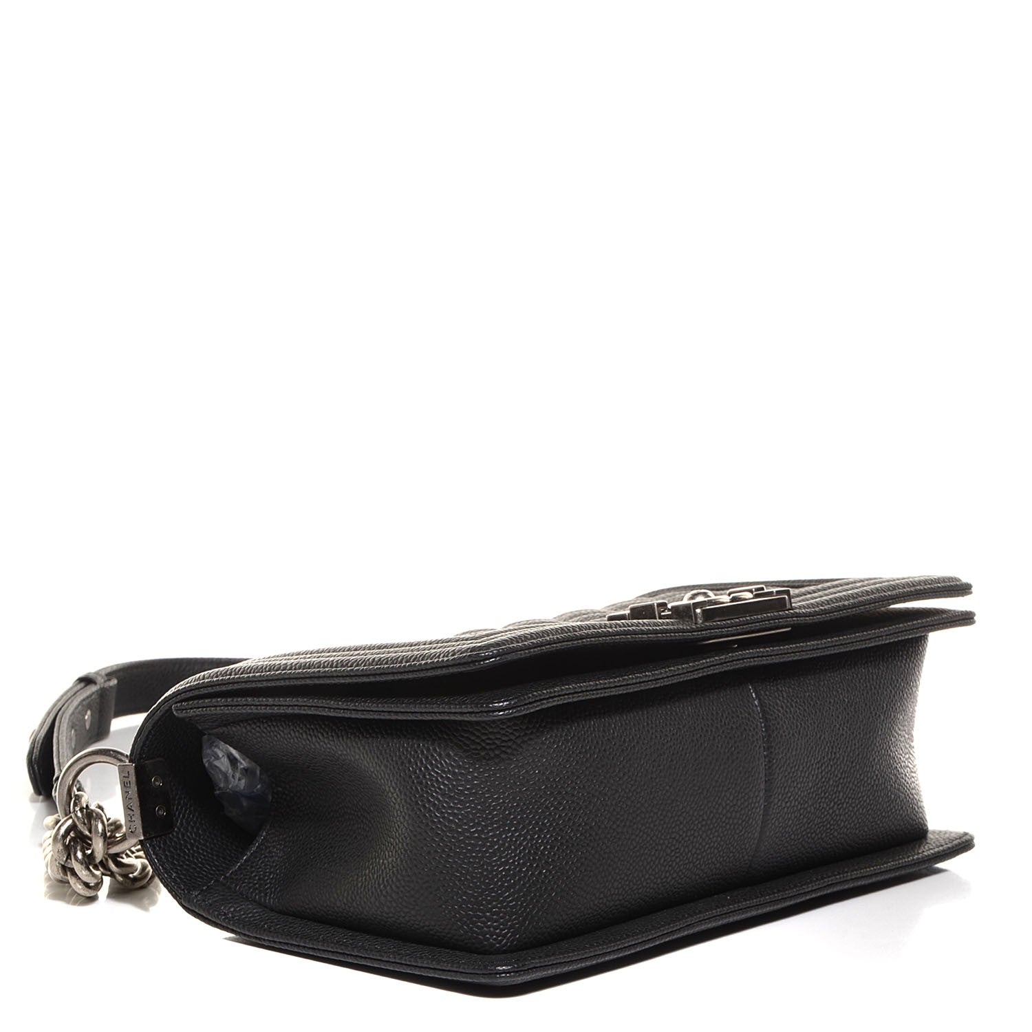 Chanel Caviar Quilted Medium Boy Flap Black 5 of 9