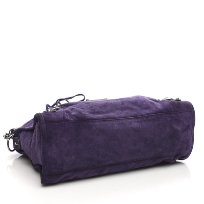 Balenciaga Baby Daim Suede City Purple 4 of 10