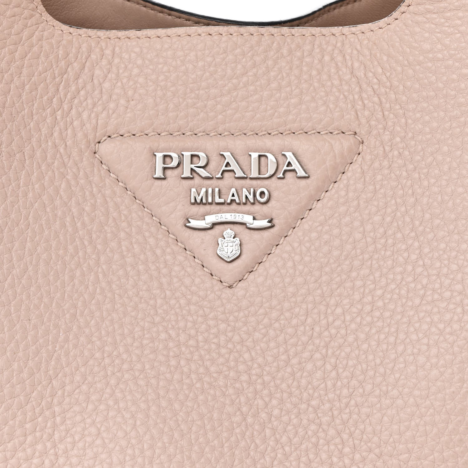 Prada Vitello Daino Soft Medium Dynamique Tote Ninfea 8 of 13