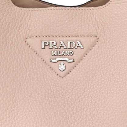 Prada Vitello Daino Soft Medium Dynamique Tote Ninfea 8 of 13