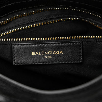 Balenciaga Chevre Gold Metallic Edge Hardware S City Black 6 of 9