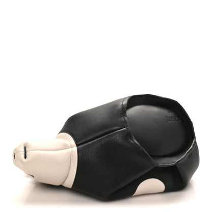 Loewe Calfskin Panda Crossbody Black White 4 of 10