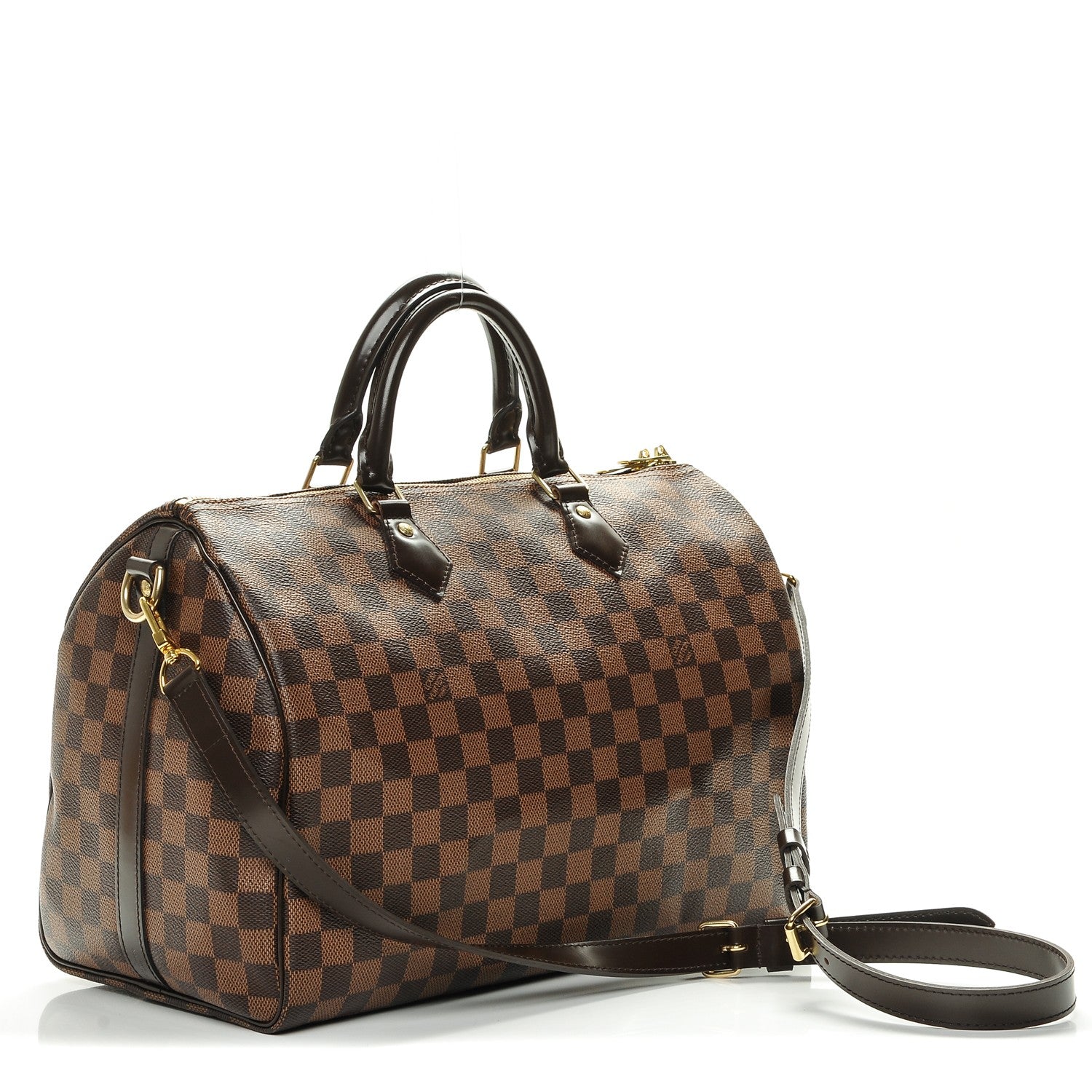 Louis Vuitton Damier Ebene Speedy Bandouliere 35 3 of 7