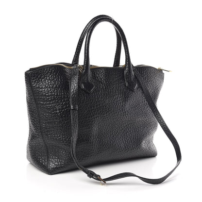 Burberry Heritage Grain Medium Dewsbury Tote Black 3 of 13