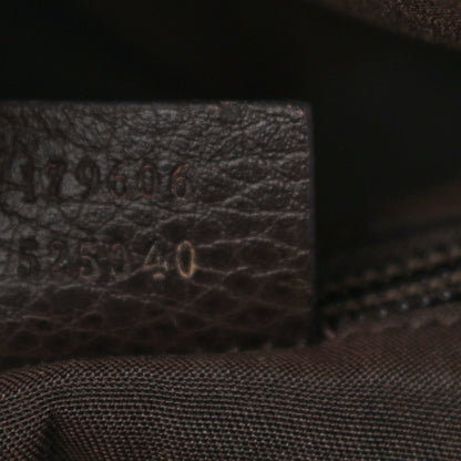 Gucci Crystal Monogram Backpack Dark Brown 7 of 19