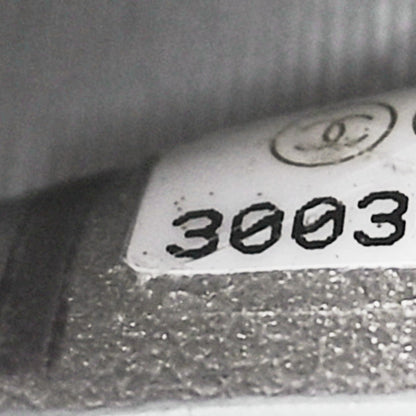 Chanel Metallic Lambskin Quilted Clutch With Chain Silver 9 of 13