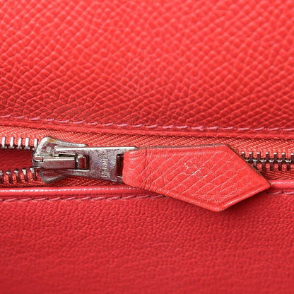 Hermes Epsom Kelly Sellier 28 Rouge Casaque 20 of 35