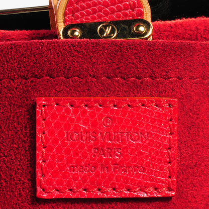 Louis Vuitton Lizard Monogram Cerises Sac Fermoir PM 6 of 7