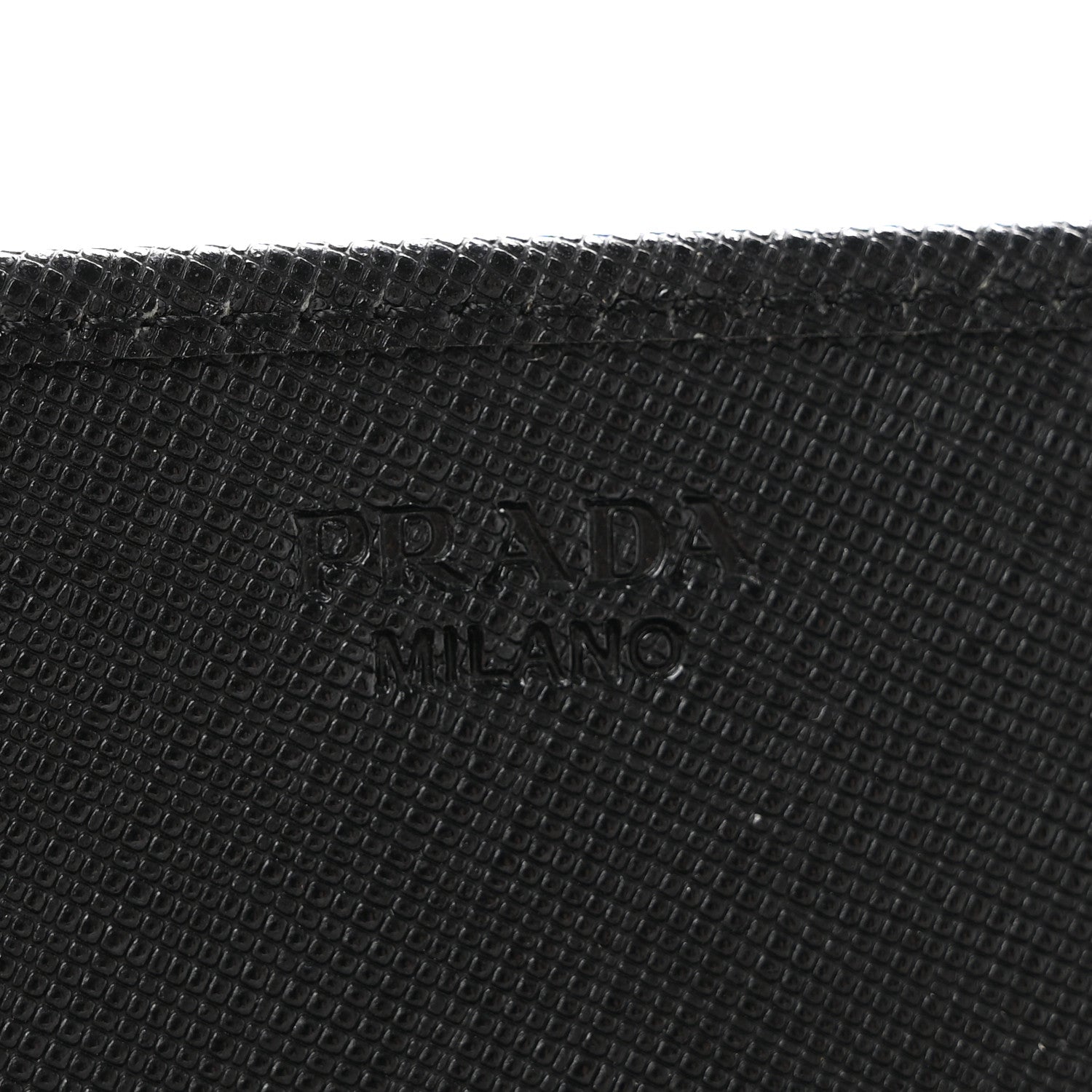 Prada Saffiano Metal Continental Flap Wallet Black 6 of 14