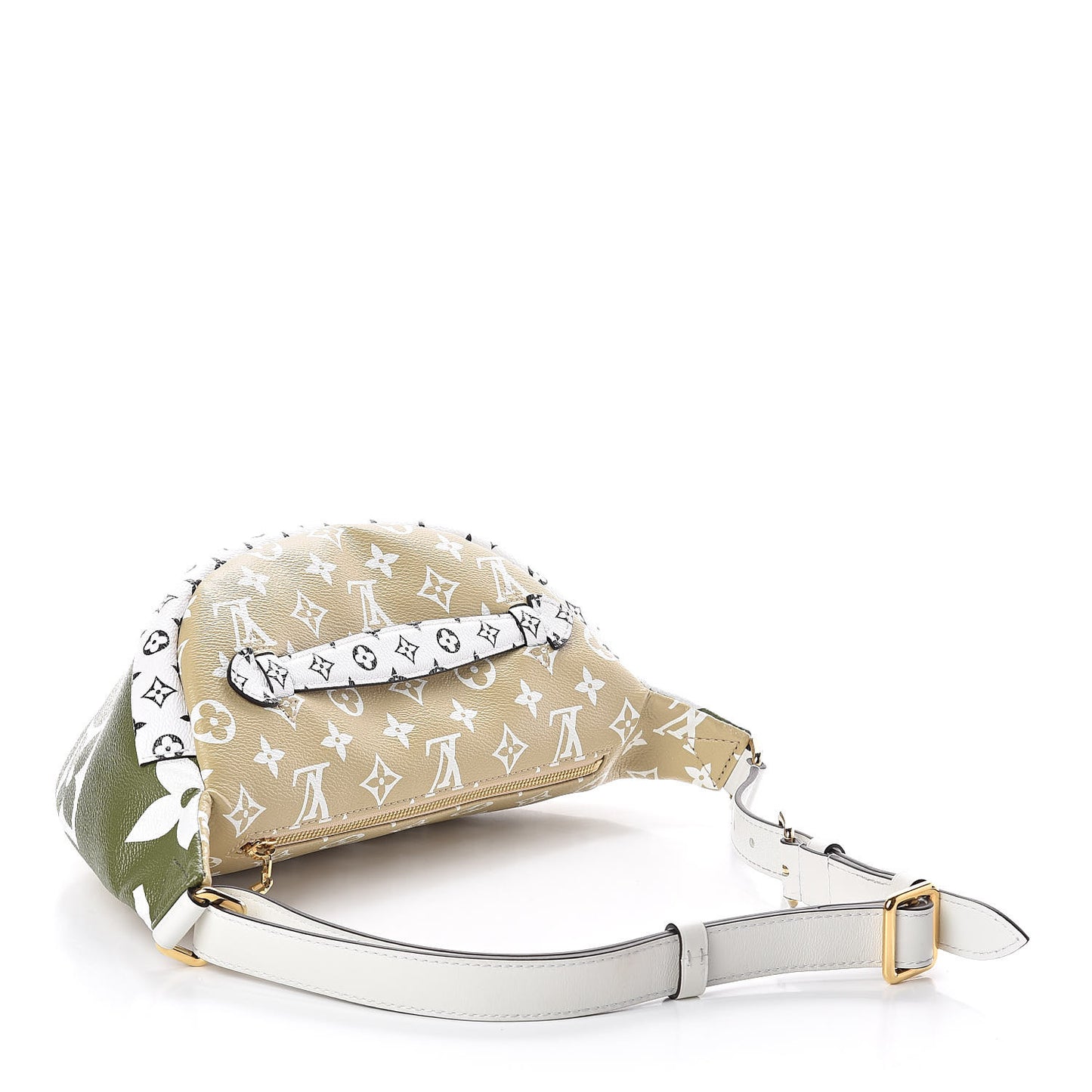 Monogram Giant Bumbag Kaki Beige