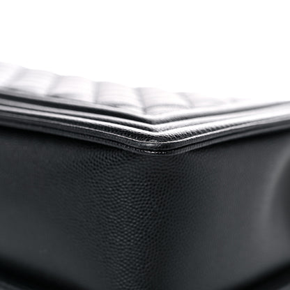 Chanel Caviar Quilted New Medium Boy Flap Black 10 of 11