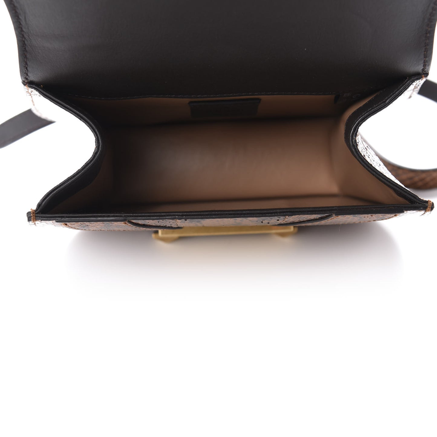 Elaphe Radiata Crystal Small Osiride Shoulder Bag Bright Cuir Ruby