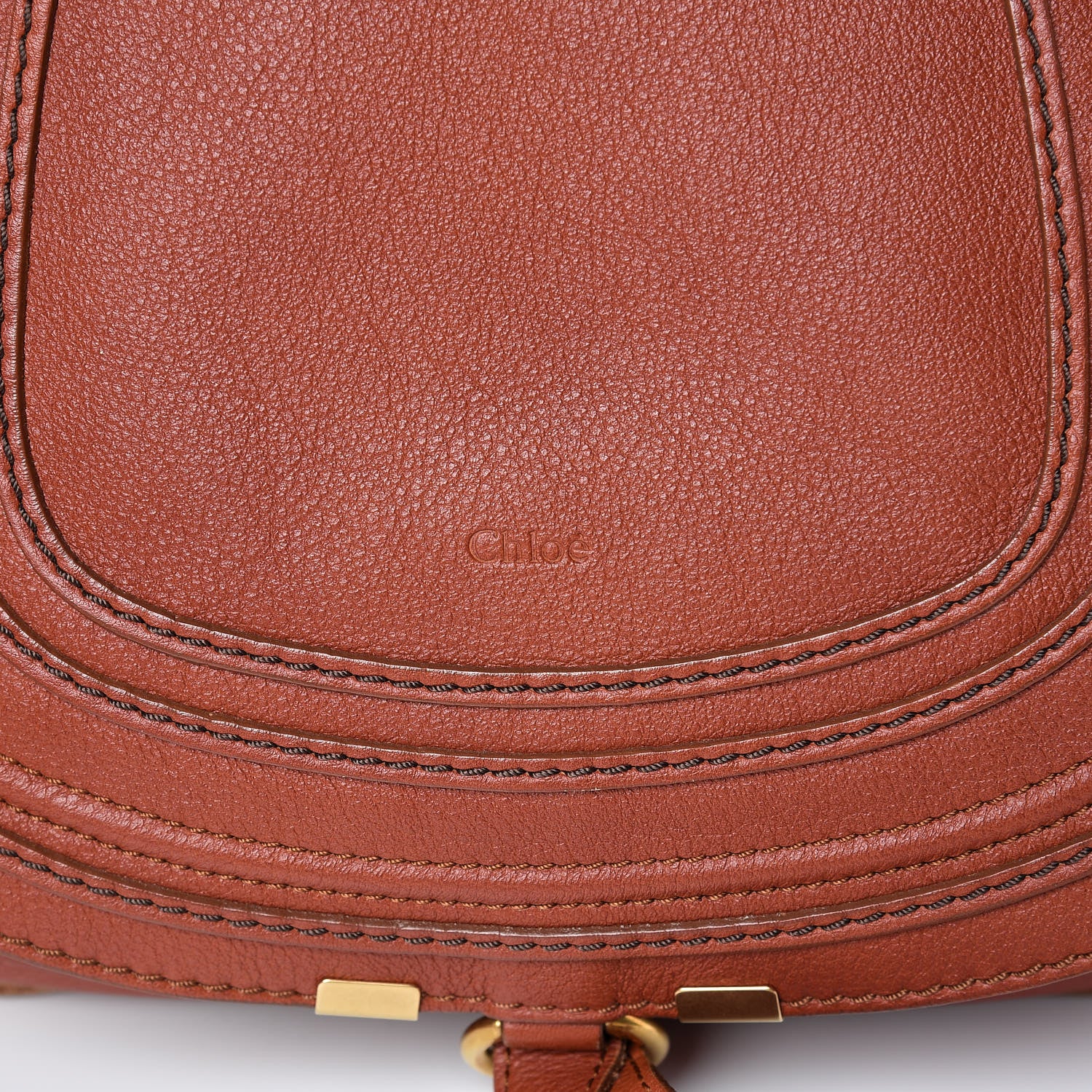 Chloe Calfskin Medium Marcie Hobo Whiskey 21 of 21