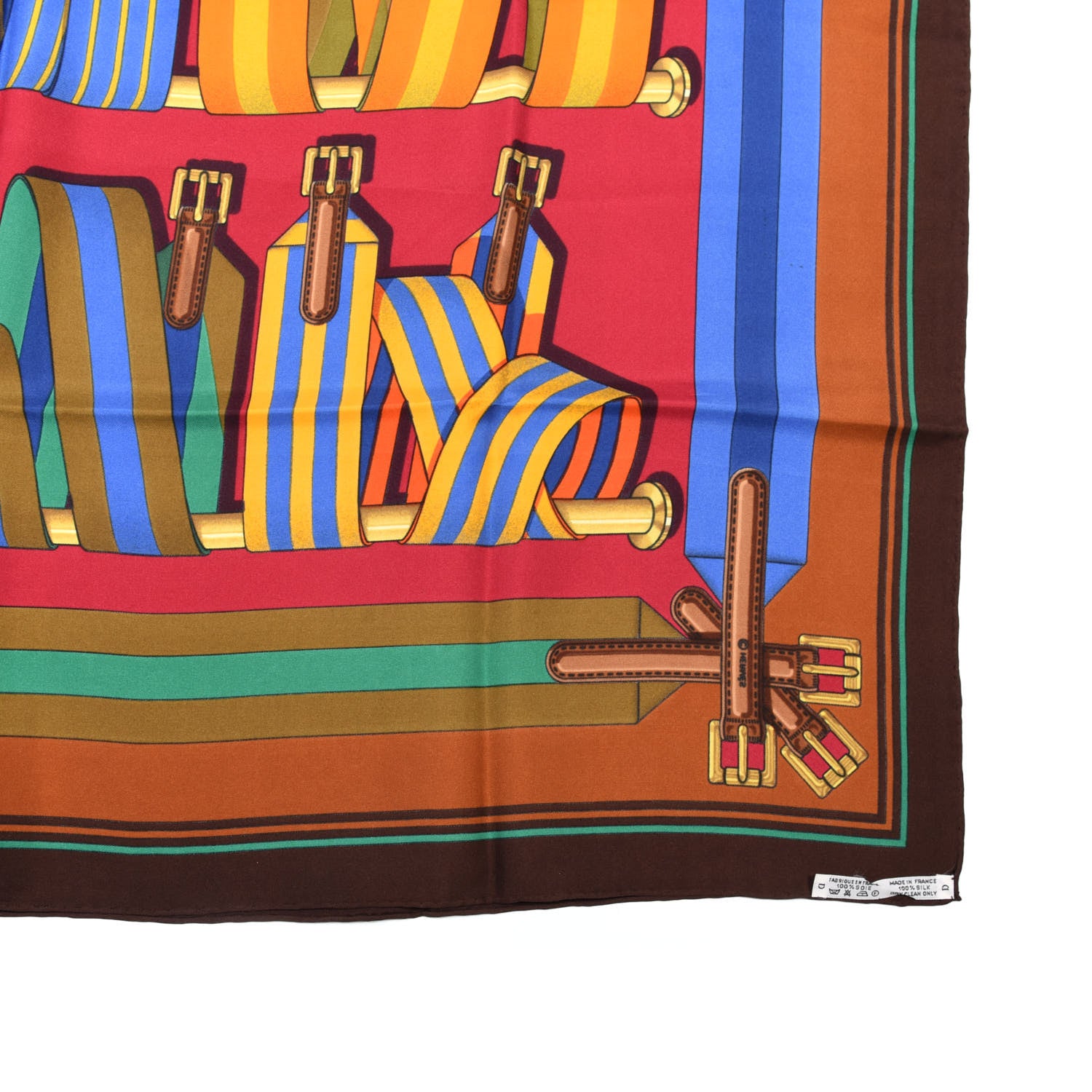 Hermes Silk Sangles Scarf 90 3 of 4