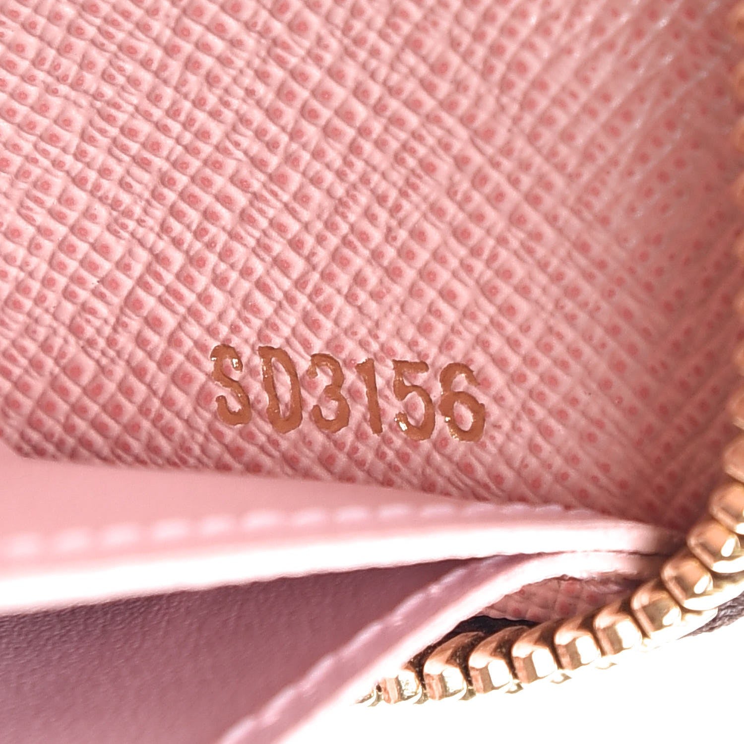 Louis Vuitton Monogram Clemence Wallet Rose Ballerine 7 of 7