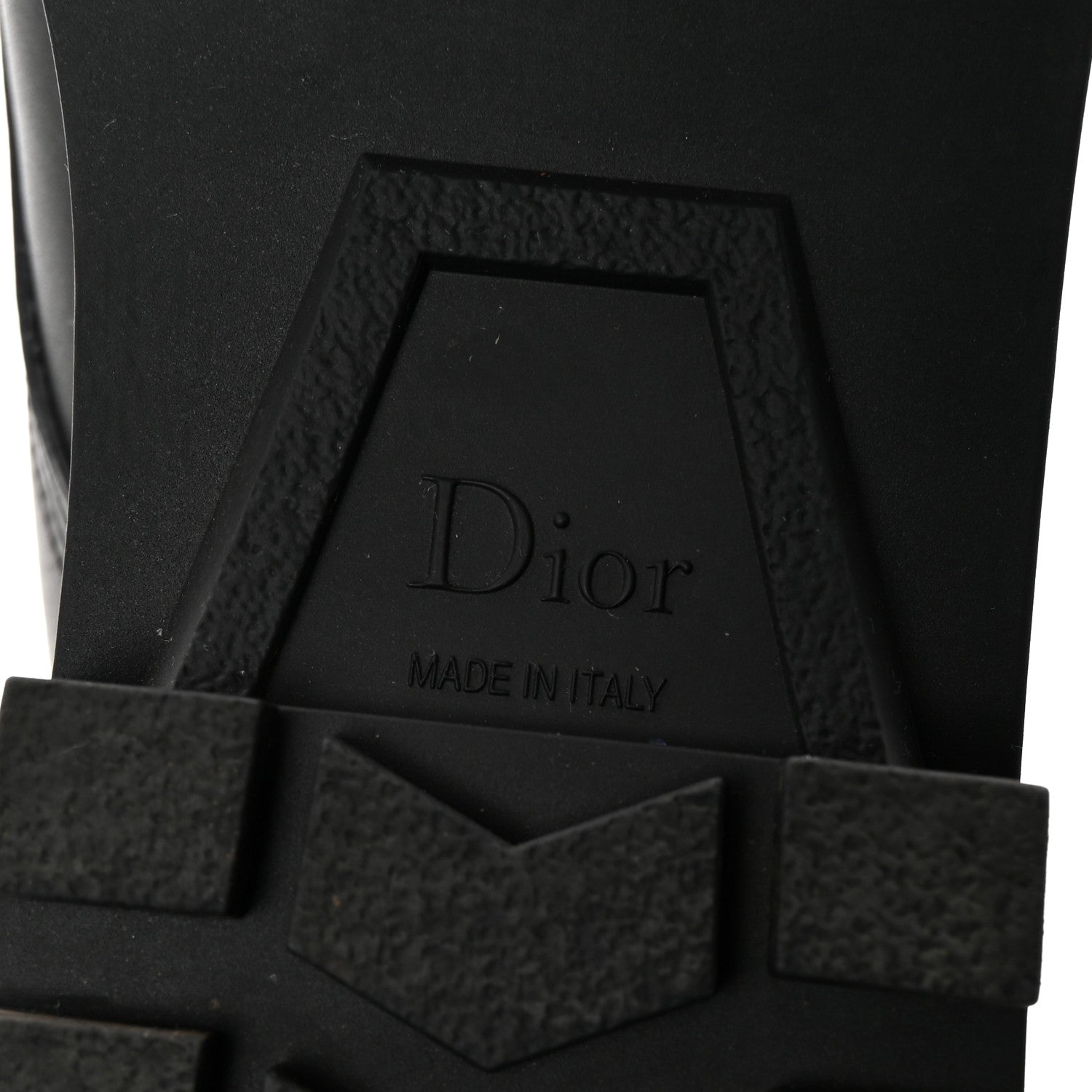 Christian Dior Calfskin Rubber DiorIron Boots 40 Black 7 of 9