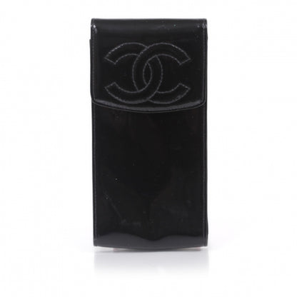 Chanel Patent Cell Phone Case Black 1 of 8