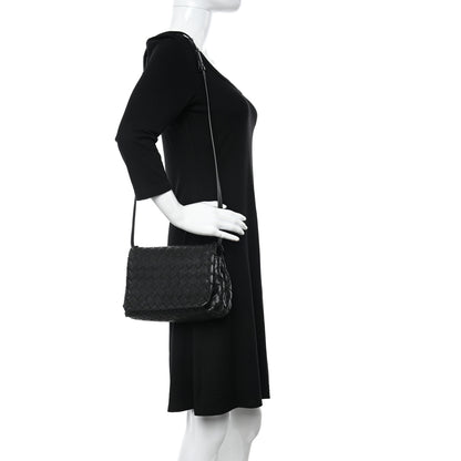 Bottega Veneta Nappa Intrecciato New Olympia Mini Bag Black 2 of 10