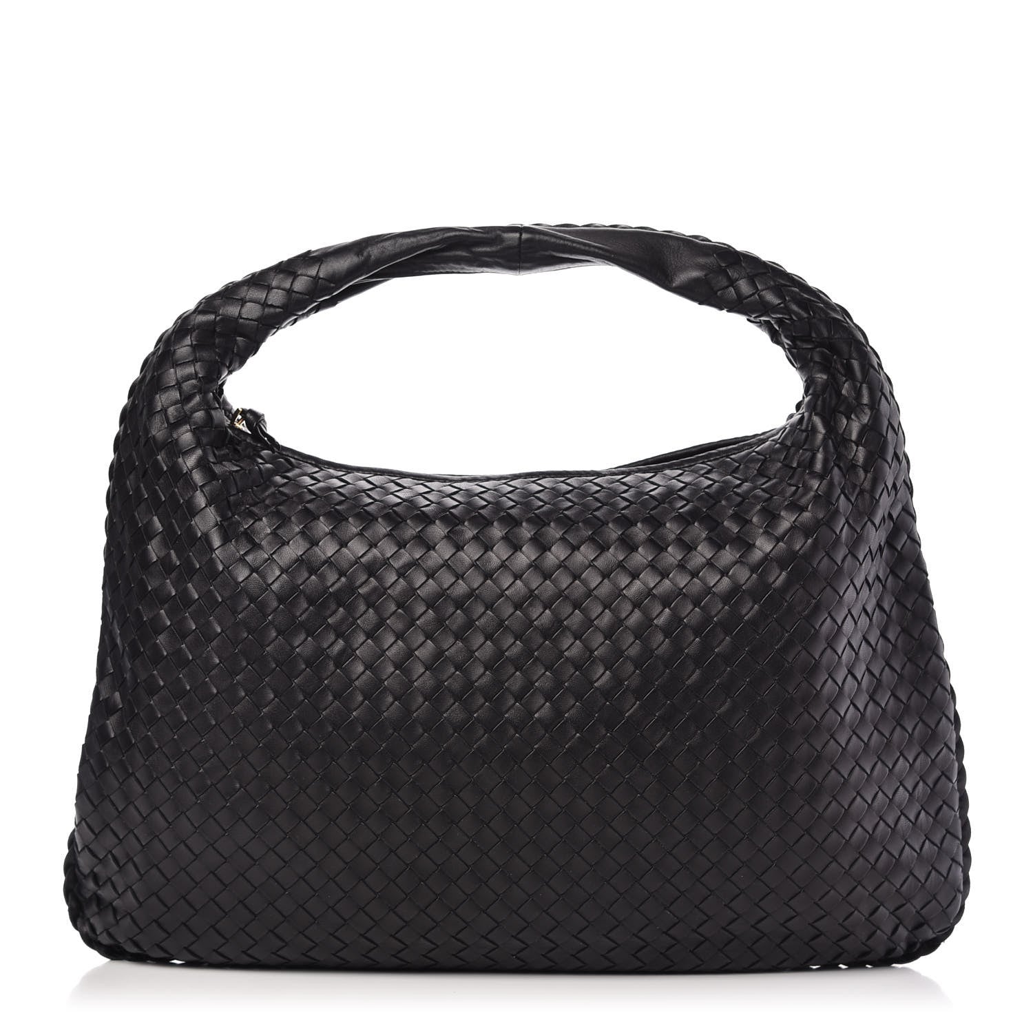 Bottega Veneta Nappa Intrecciato Large Veneta Hobo Black 1 of 10