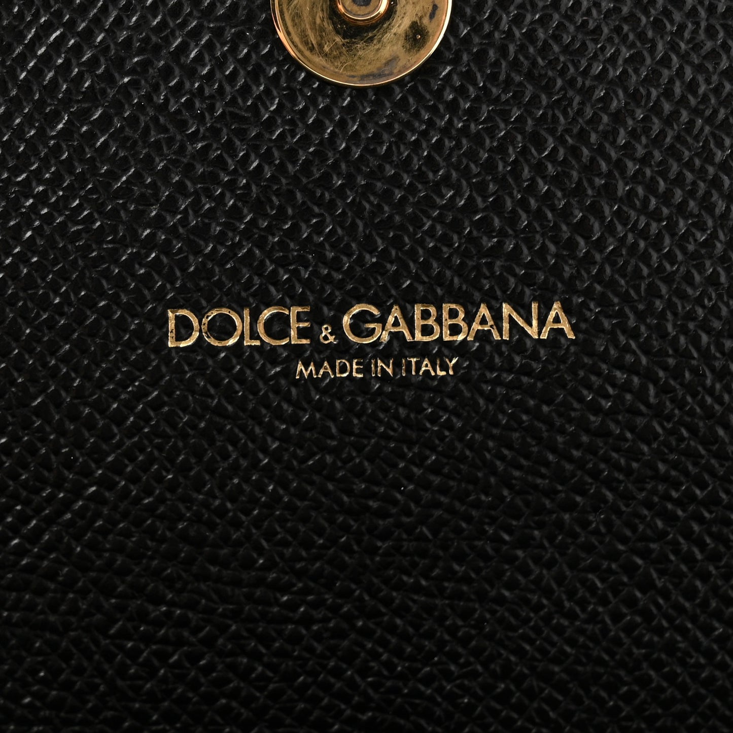 Dauphine Crystal Wallet On Chain Black