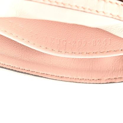 Fendi Canvas Vitello King FF Multicolor Embroidered Nano Baguette Charm Rosa Quarzo Bloody Mary Multicolor 7 of 10